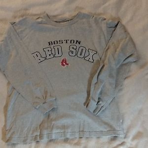 RED SOXS LONG SLEEVED SIZE 14/16